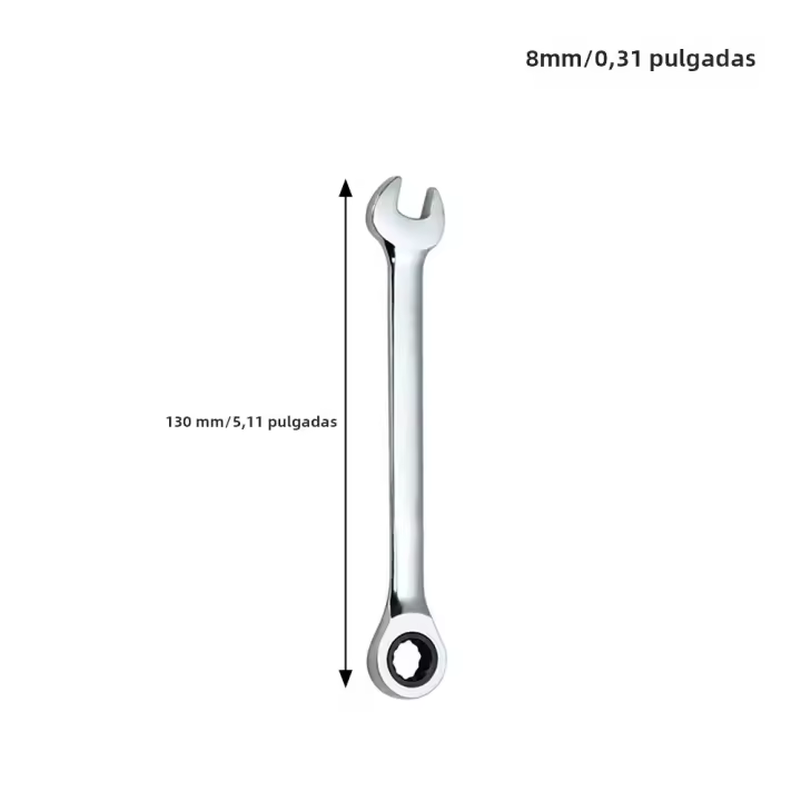 Llave De Escalonada Universal Herramienta De Anillo De Engranajes Conjunto De Llaves De 6-7-8-9-10-11-12-13-14-15-16-17mm Herramientas De Reparación - 1