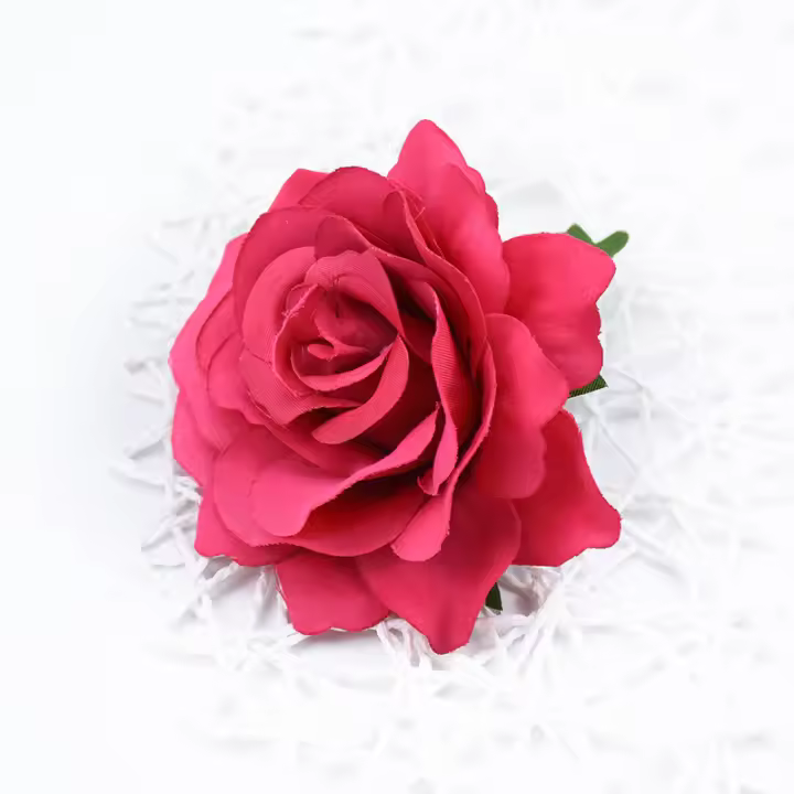 Rosa De Seda Alta Calidad 10CM Para Decoración De Casamiento Hogar Navidad Accesorios De Boda Flores Artificiales DIY Broche - 1