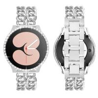 Correas De Reloj De Lujo Para Xiaomi Redmi Watch 5 Active/Lite/Xiaomi Watch S4 Compatible Con Samsung Galaxy Watch 7 6 5 4 Clásico 20mm 22mm Material De Acero Inoxidable Unisex - details 6