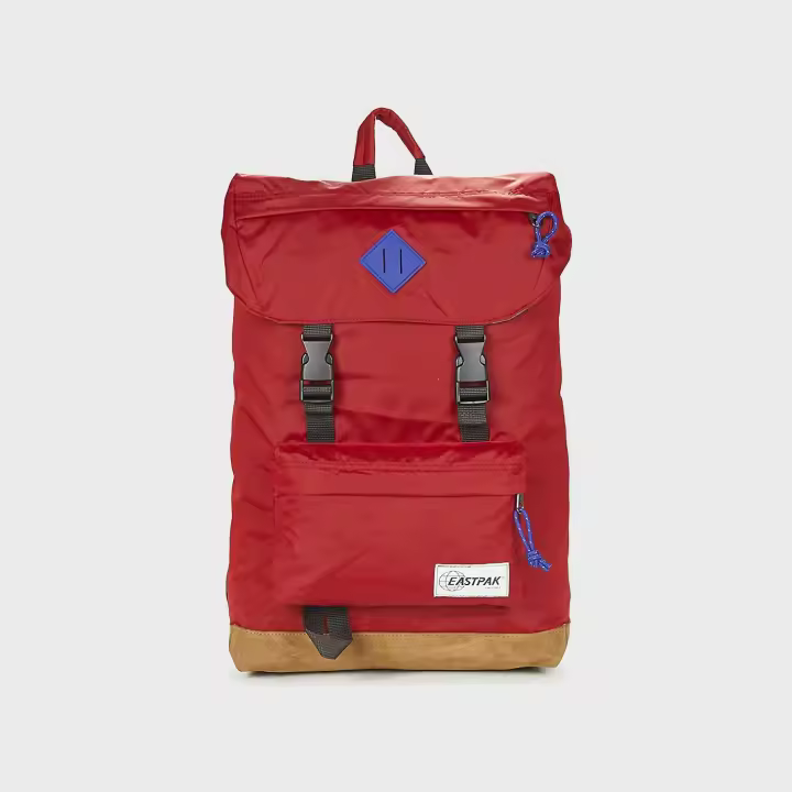 Mochila Eastpak Rowlo Into Nylon Roja para Mujer con Compartimento para Portátil de 15 Pulgadas - 1