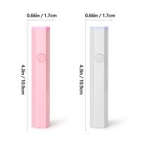 Lámpara Portátil Para Uñas Mini Secado Rápido USB Secadora De Uñas LED UV Mini Flashlight Pen Máquina De Secado De Polvos De Uñas - details 8