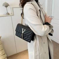 Bolso De Mano Pequeño En V De Lujo 22*15*7cm Para Mujer Bolso De Hombro Cadena Moda Popular Bolsos De Tote Diseñador Versátil - details 11