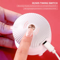 Mini Secador De Uñas UV LED Luz Conveniente Para Un Solo Dedo Máquina De Fototerapia Para Polvos De Gel Secado Rápido Herramientas De Manicura - details 4