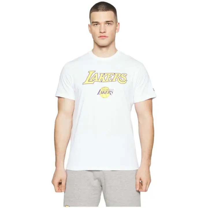 Camiseta marca New Era modelo 60357058 para hombre en color blanco - 1
