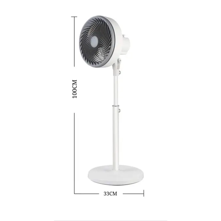 6 Ventilador de piso eléctrico, ventilador de aire doméstico, ventilador de circulación silencioso. - 1