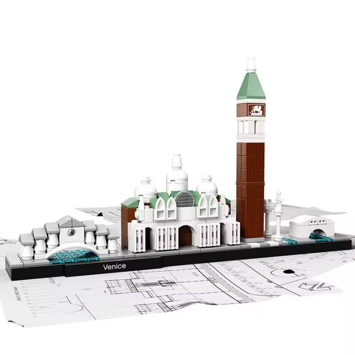 Bloques De Construcción De La Ciudad Berlín 289 Piezas Modelo De Edificios Landmark Juguete De Artesanía Para Adultos - 1