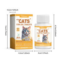 Comprimidos de Aceite de Pescado Multivitamínicos para Gatos (Cuidado integral para piel, pelaje y salud general) - details 0