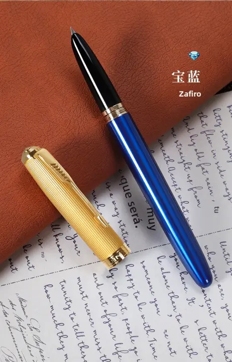 Bolígrafo De Tinta JINHAO 85 Estilo Clásico En Acero/madera/plástico Tamaños 0.38mm/0.7mm Suministros Escolares Y De Oficina Para Estudiantes - 1