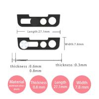3PCS Pegatinas De Lente Para Teléfono Móvil Cubierta De Cámara De Privacidad Para iPhone 14 Serie Compatible Con iPhone 14 pro Max plus - details 2
