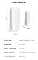 Sensor De Puerta Inteligente EWelink Zigbee Detector De Apertura Y Cierre De Ventanas Seguridad De Hogar Controlado Por App Smart Life Compatible Con Alexa Y Google Assistant - details 7