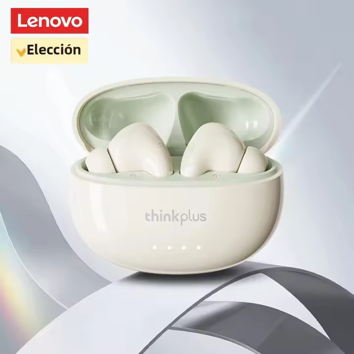 Lenovo LP5 pro Auriculares Inalámbricos Bluetooth Estilo En-Cara HiFi Estéreo Llamadas HD Bajo Latencia Con Micrófono - 1