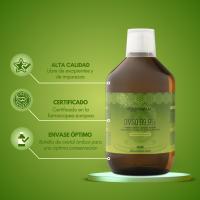 Dioxnatur DMSO 99,9% 500ml Dimetilsulfóxido Grado Farmacéutico - Botella + Spray Vaporizador cristal ámbar - details 1
