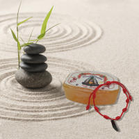 MercaBeauty - Jabón Agua Florida Relajante cuerpo y mente【2 unidades】+ Pulsera 7 nudos roja - Limpia, purifica y aleja energías negativas - details 6