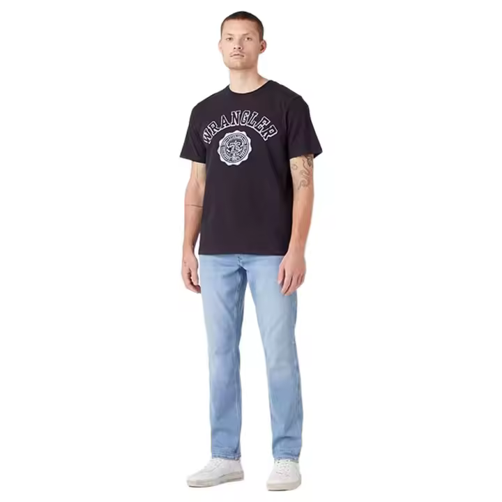 Camisetas De Manga Corta Wrangler para Hombre en color Negro - 1