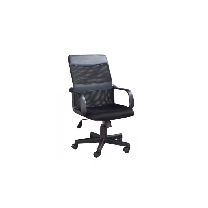 Farmadescanso Silla Oficina Modelo Sof-08 Negro Elegante y Confortable - 1