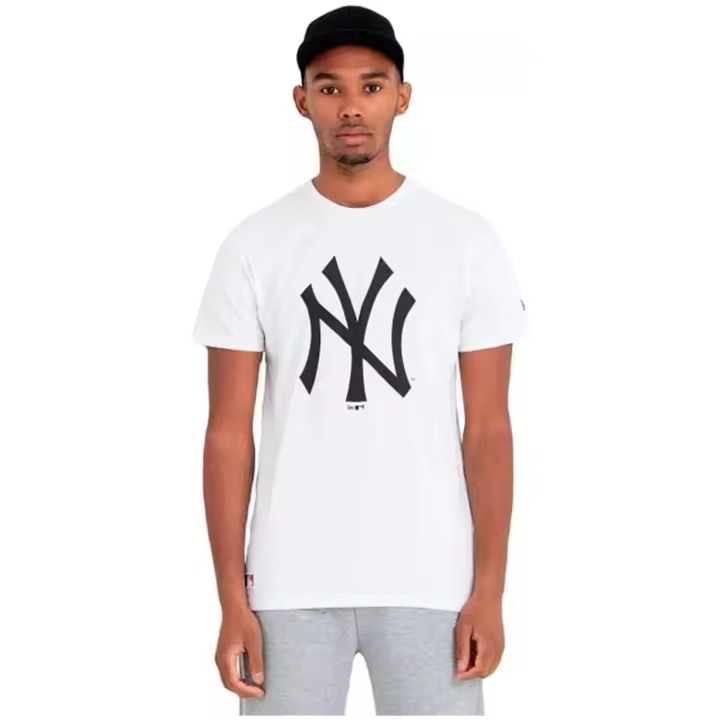 Camiseta marca New Era modelo 60416755 para hombre en color blanco - 1