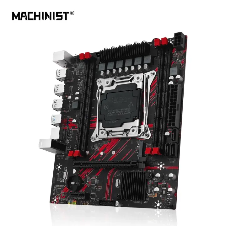 Placa Base MACHINIST X99 PR8 LGA 2011-3 Para Intel Xeon Soporte Para RAM DDR3 En Doble Canal NVME M.2/SATA 3.0 Micro-ATX - 1