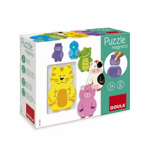 Puzzles magnéticos intercambiables - 1