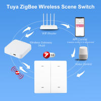 Interruptor De Escenas Inalámbrico Zigbee 1/2/3/4Gang Compatible Con Alexa Google Home Control Remoto Por App Para Automatización Del Hogar - details 22