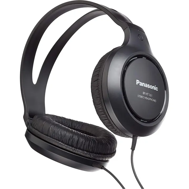 Panasonic RP-HT161E-K - Auriculares de Diadema cerrados, Negro - 1