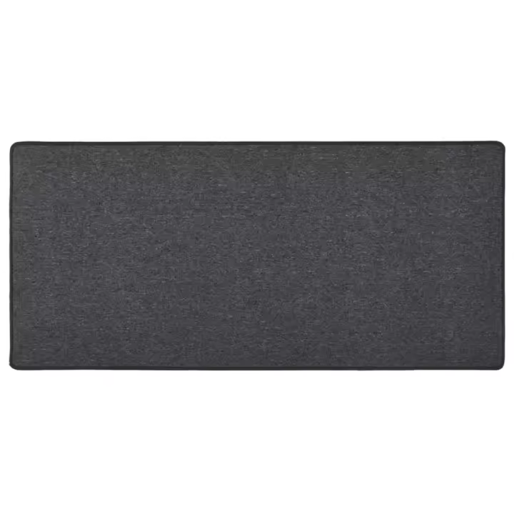 vidaXL Alfombra de pasillo gris antracita 80x150 cm - 1