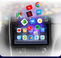 AWESAFE inalámbrico CarPlay Android Auto Radio para Mercedes Benz CLK-Class W209 A209 C-Class W203 S203 coche reproductor multimedia GPS 2 din autoradio volante controles RDS Bluetooth - details 11