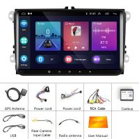 Podofo Radio de coche Android 2 Din para VW PASSAT B6 B7 CC POLO Skoda Octavia Superb Seat Altea Leon Carplay 8+128GB AI Voice WIFI+4G DSP GPS Navegación Multimedia Reproductor de Video - details 26