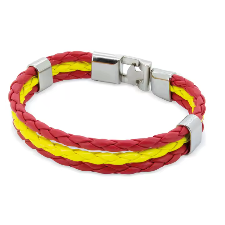 Pulsera bandera España, mujer y hombre. Imagina - 1