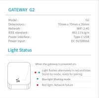 TTLock G2 Dispositivo De Bloqueo APP Gateway Bluetooth Compatible Con WiFi Convertidor Para Control Remoto De Cerraduras Inteligentes - details 7