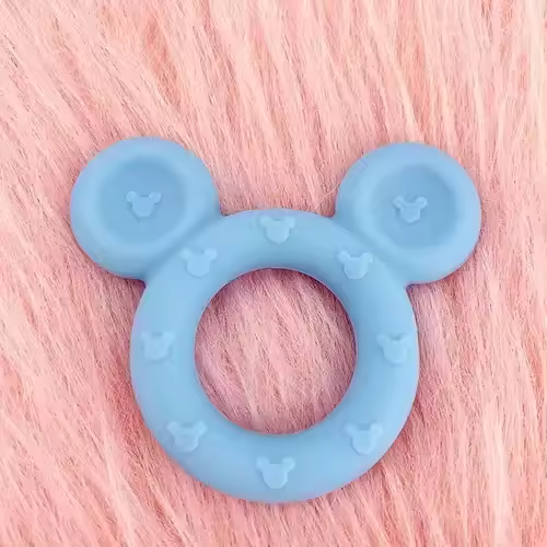 Juguetes Para Bebés 0-12 Meses Bola De Silicón Con Rattle Rotativo Juguetes Sensoriales Para El Desarrollo Del Bebé Entrenamiento De Agarre - 1
