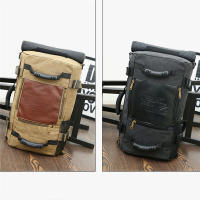 Mochila Multifuncional De Viaje Rugzak Para Hombres Bolsa De Escuela De Estudiante De Algodón 4 Colores Mochila Casual De 20-35 Litros - details 5