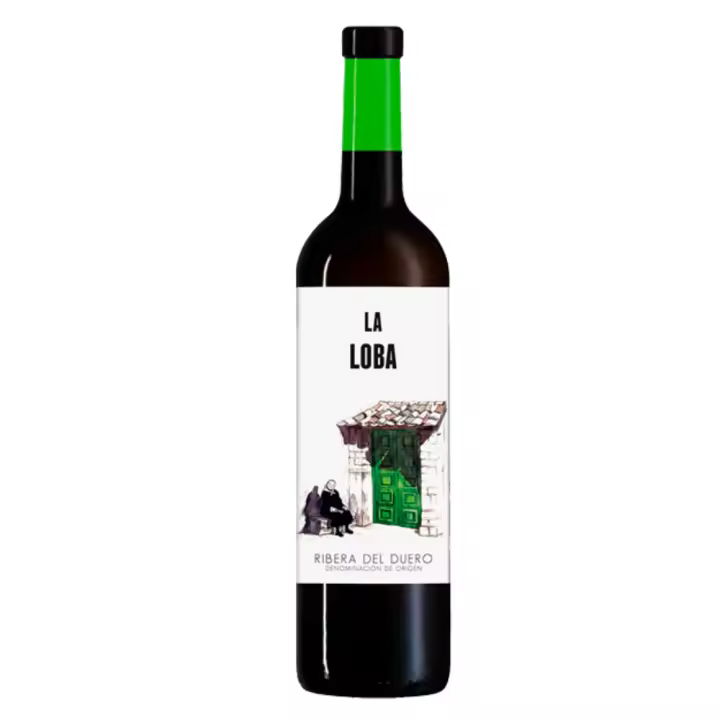Blanco y Tinto La Loba - Tempranillo - La Bodega de la Loba - Vino Tinto de la Ribera del Duero - 1