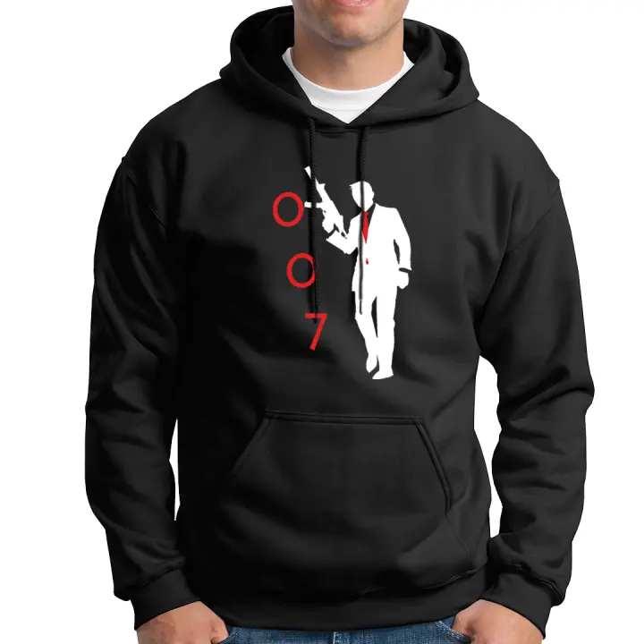 Sudadera con capucha James Bond. 007. Varios colores. Todas las tallas. - 1