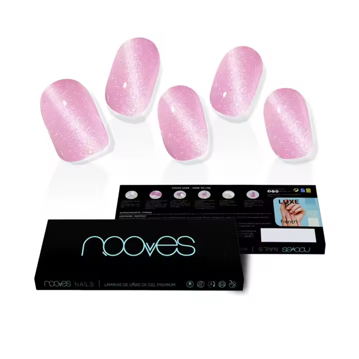 Nooves Láminas De Uñas De Gel Afrodita Premium Glam Cat Eye 20 U - 1