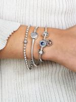 Pandora - Pulsera de cuentes y pavé - Plata de Lei - details 3