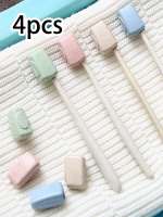 Estuche Portátil Para Cepillo De Dientes 4pcs/set Cubierta De Cabeza De Cepillo De Viaje Para Camping Y Senderismo LJX - details 0