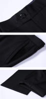 Pantalones Casuales Para Hombre Stretch Sports Secado Rápido Talla Media Estilo Recto Para Oficina Negro Azul Trabajo Full Length - details 7