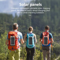 Panel Solar Portátil 5V 10W Cargador USB Para Teléfonos Móviles Y Viajes Al Aire Libre Panel Solar Micro De Carga Rápida - details 1