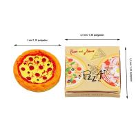 Juego De Miniatura De Pizza Para Muñecas 1:12 Con Caja De Empaque Modelo De Comida Para Cocina De Juguete Accesorios Para Casa De Muñecas Decoración Para Hogar Juguete Educativo Para Niños - details 6