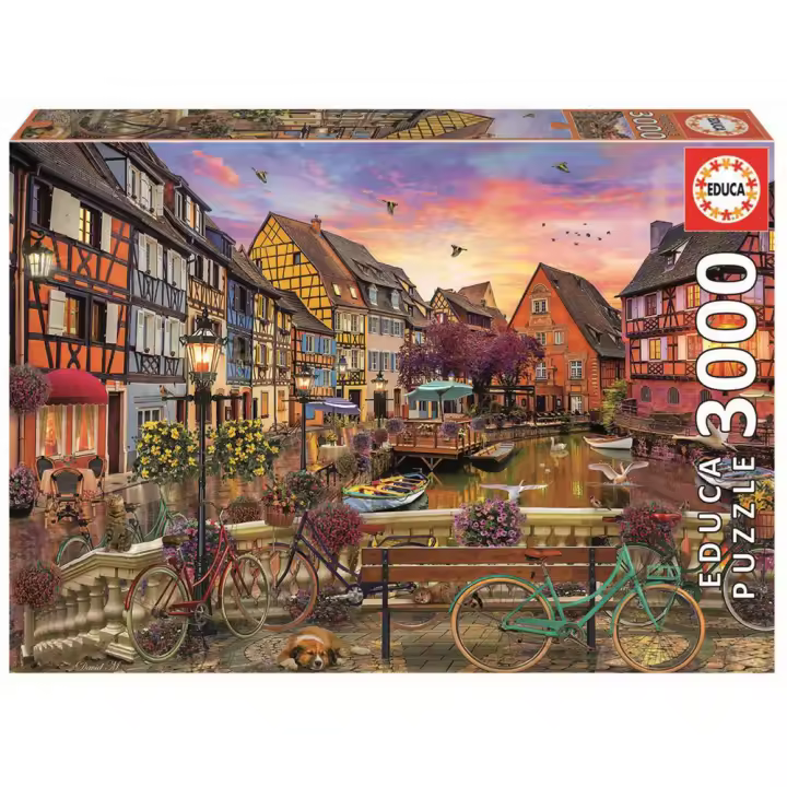 Puzzle 3000 piezas Colmar Francia (Educa 19051) - 1