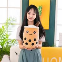 Almohada De Té De Burbuja Gigante 22-70cm Peluche Squishy Con Boba Bebida De Frutas Y Helado Decoración Para Regalo - details 2