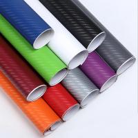 Papel De Película 3D De Fibra De Carbono Para Coche 30x127cm Decorativo DIY Vinilo Estilo Interior Automóvil Adhesivo De Decales - details 0