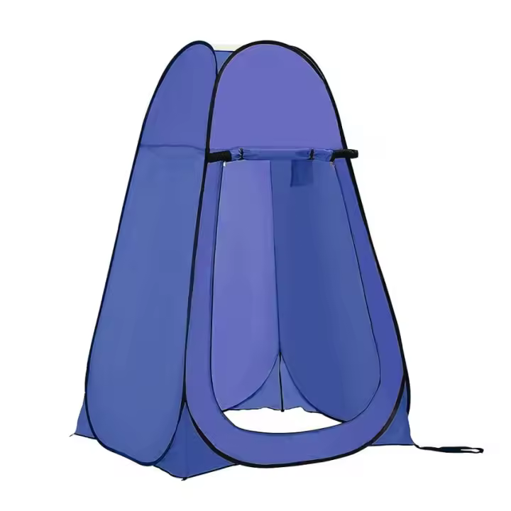 COSHANO Tienda de campaña baño WC ducha vestuario impermeable camping desplegable Pop Up azul - 1