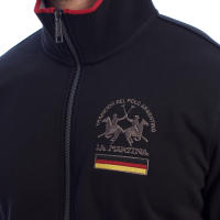 La Martina-Sudadera con Cremallera YMF602-FP112 para Hombre