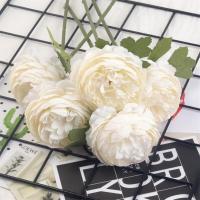 6pcs Cabezas De Flor Peonía Simulada Para Decoración De Bodas Y Fiestas Decoración De Pasteles Y Salón De La Casa - details 3