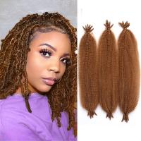 Extensiones De Cabello Crochet Afro Spring Twist Pre-Separadas Marley Para Mujeres Synthetic Braids Cabello Tejido De Afro Twist - details 5