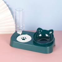 Tazón Automático Para Gatos Con Dispensador De Agua Y Alimento Elevado Doble Tazón Para Perros Y Gatos Accesorio Para Mascotas - details 5