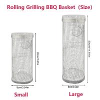 Cesta De Barbacoa Al Aire Libre En Acero Inoxidable Recipiente De Malla Para Pícnic Y Camping Resistente Al Desbordamiento - details 5
