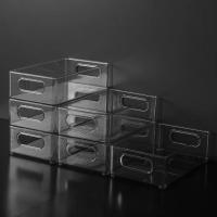 Organizador De Cajones Transparente Almacenamiento Para Frutas Alimentos Cosméticos Joyas Jars Piled up En El Frigorífico - details 2