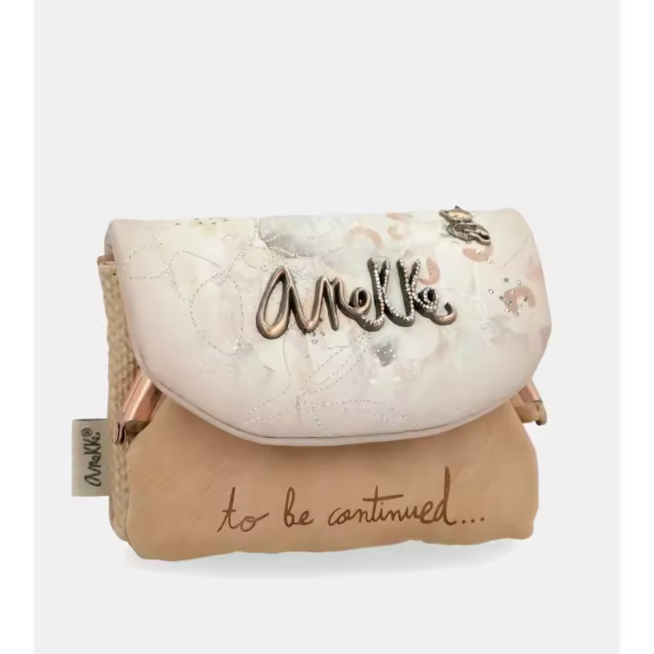 Anekke mod. 40829-016 - Monedero combinado con tade de dibujos en tonos pastel - 1